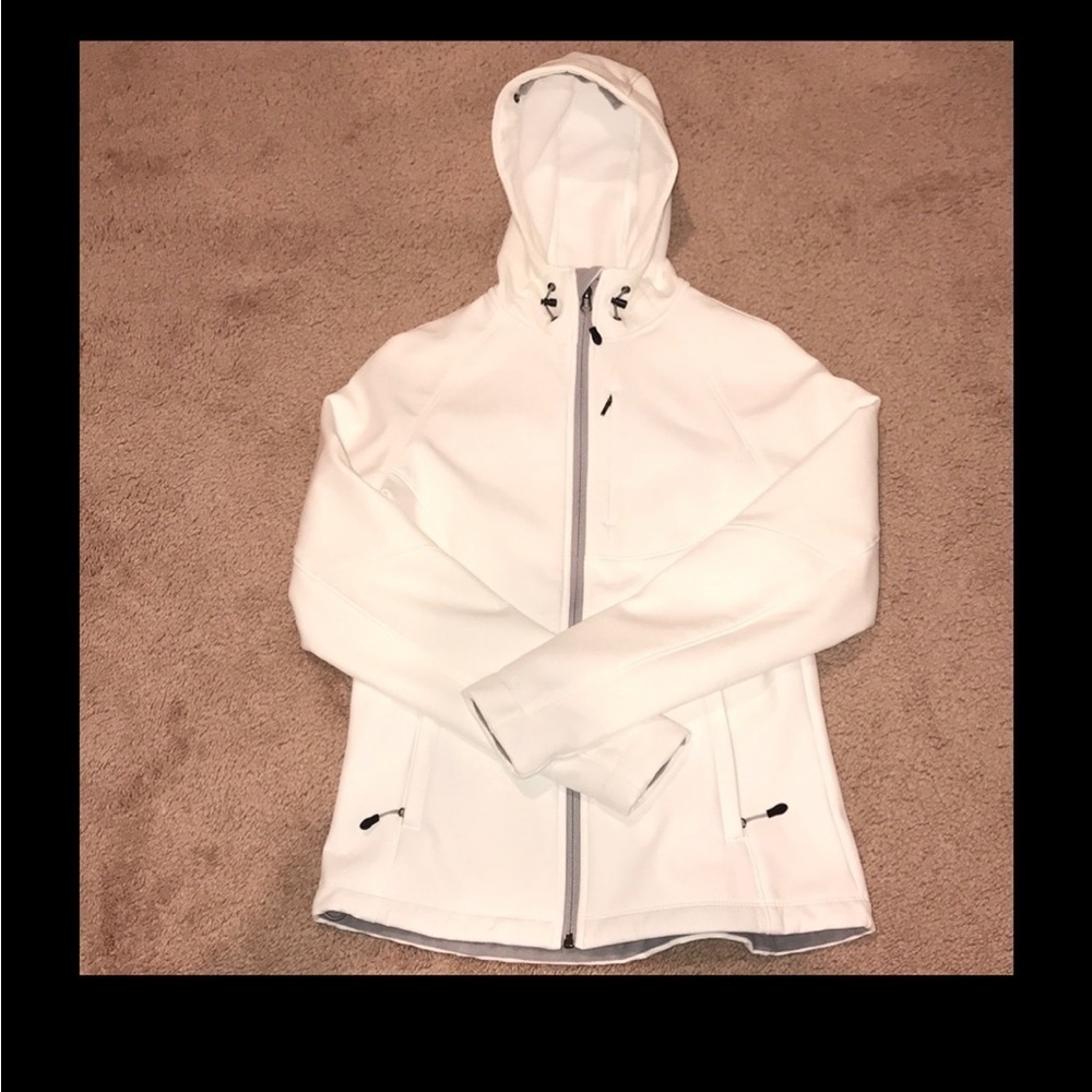 Hooded inner lining fleece jacket